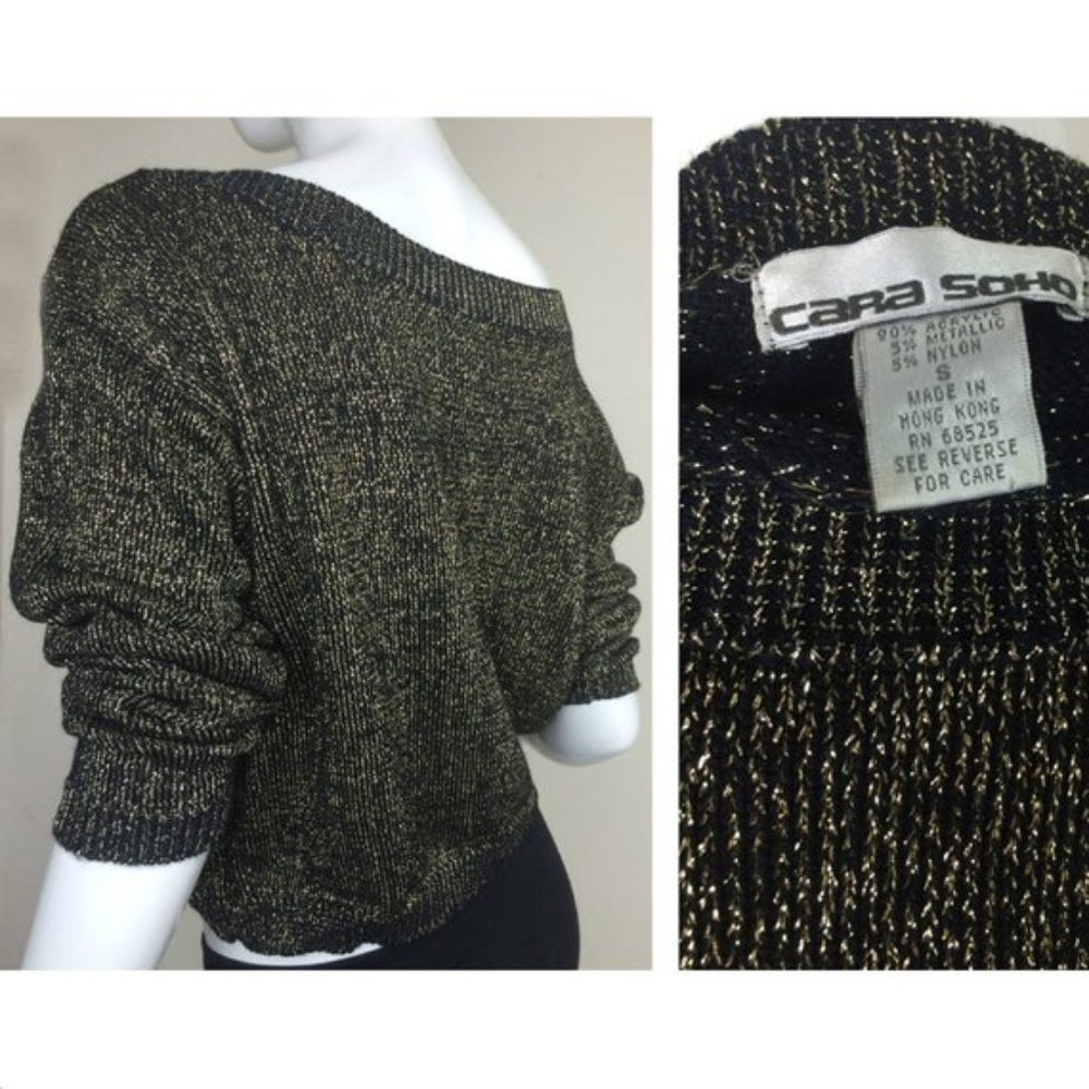 Party Sweater Wide Neck by Cara Soho